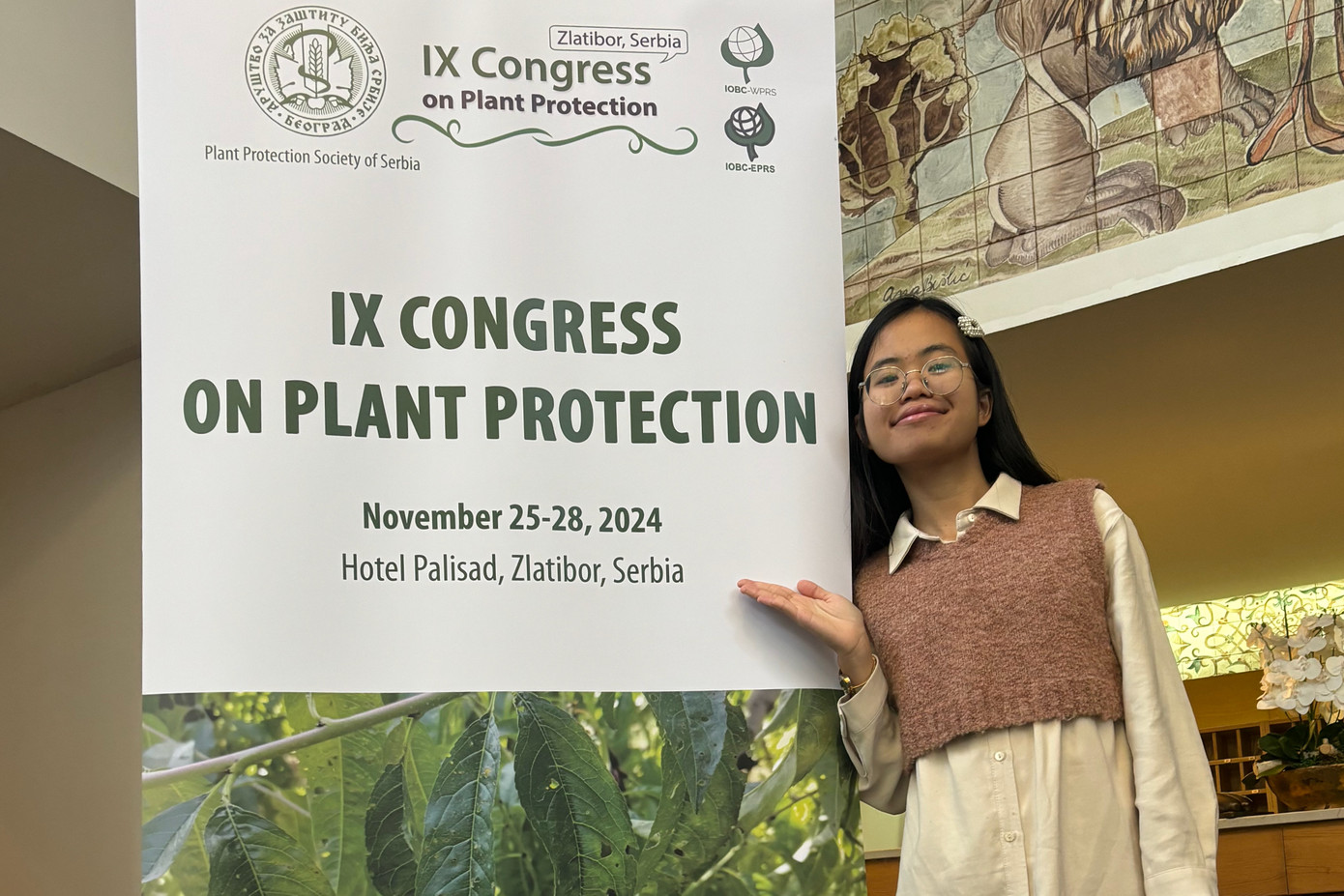 Tham dự hội nghị về bảo vệ thực vật tại thành phố Zlatibor, Serbia. Tham dự hội nghị về bảo vệ thực vật tại thành phố Zlatibor, Serbia.