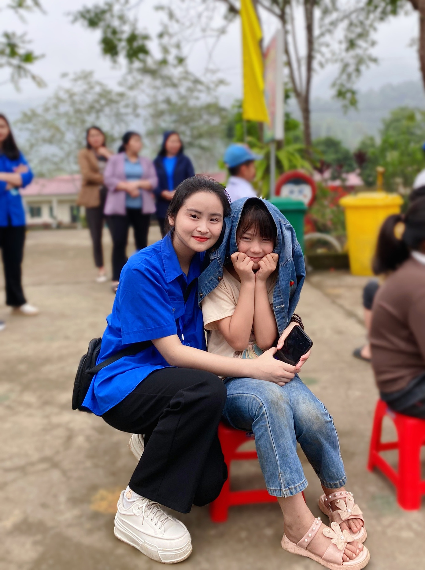 Trong suốt nhiệm kỳ là Phó Chủ nhiệm Câu lạc bộ, Phương đã có cơ hội tham gia và tổ chức nhiều chương trình tình nguyện.