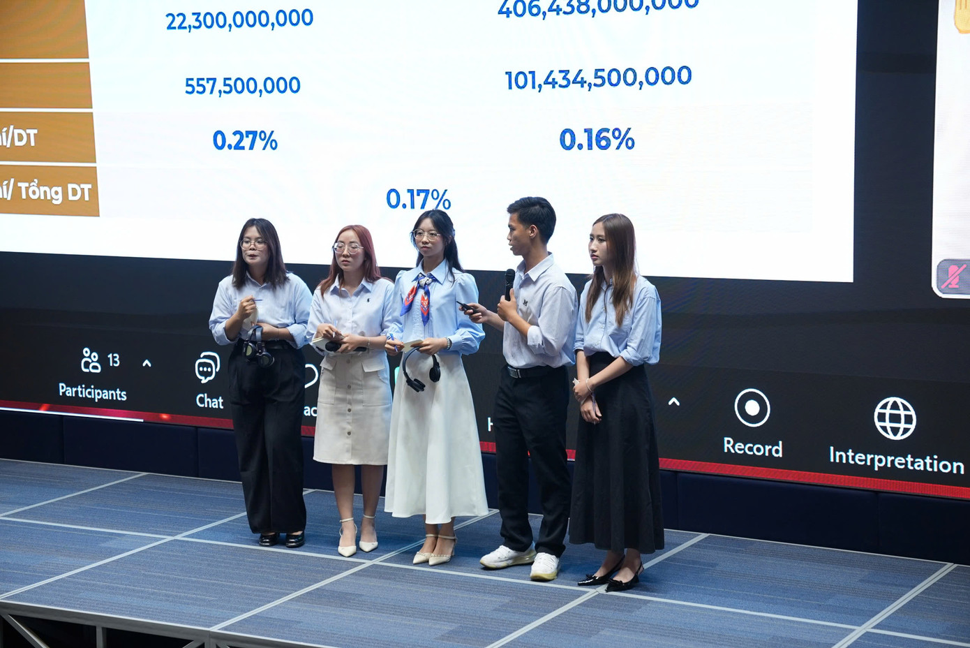 Không khí tranh tài sôi động giữa 12 đội thi xuất sắc nhất, đến từ khắp Việt Nam và các quốc gia như Hoa Kỳ, Ireland, Bangladesh, với những dự án khởi nghiệp giàu tính ứng dụng trong các lĩnh vực giáo dục, công nghệ, môi trường và bất động sản.