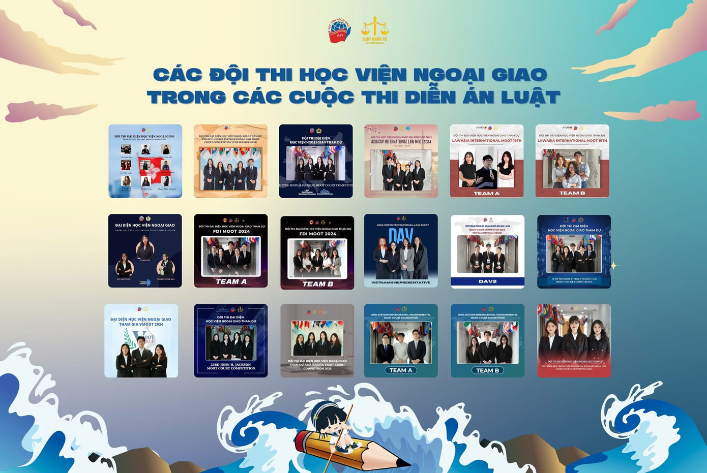 Đội thi Moot của Học viện Ngoại giao. Đội thi Moot của Học viện Ngoại giao.