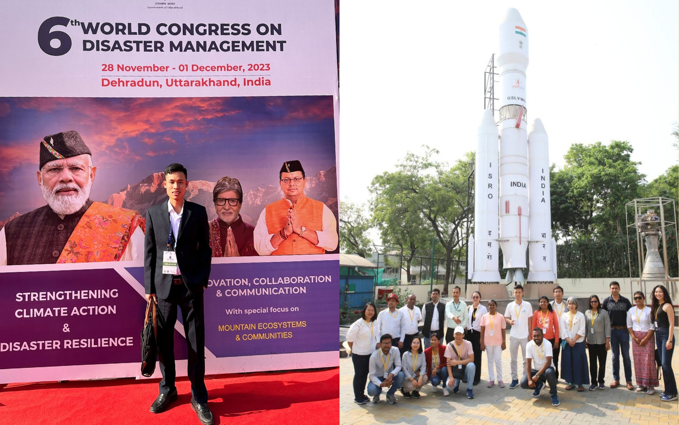 Mạnh đi dự hội nghị quốc tế và đi thực tế cùng bạn học tại IIRS. Mạnh đi dự hội nghị quốc tế và đi thực tế cùng bạn học tại IIRS.