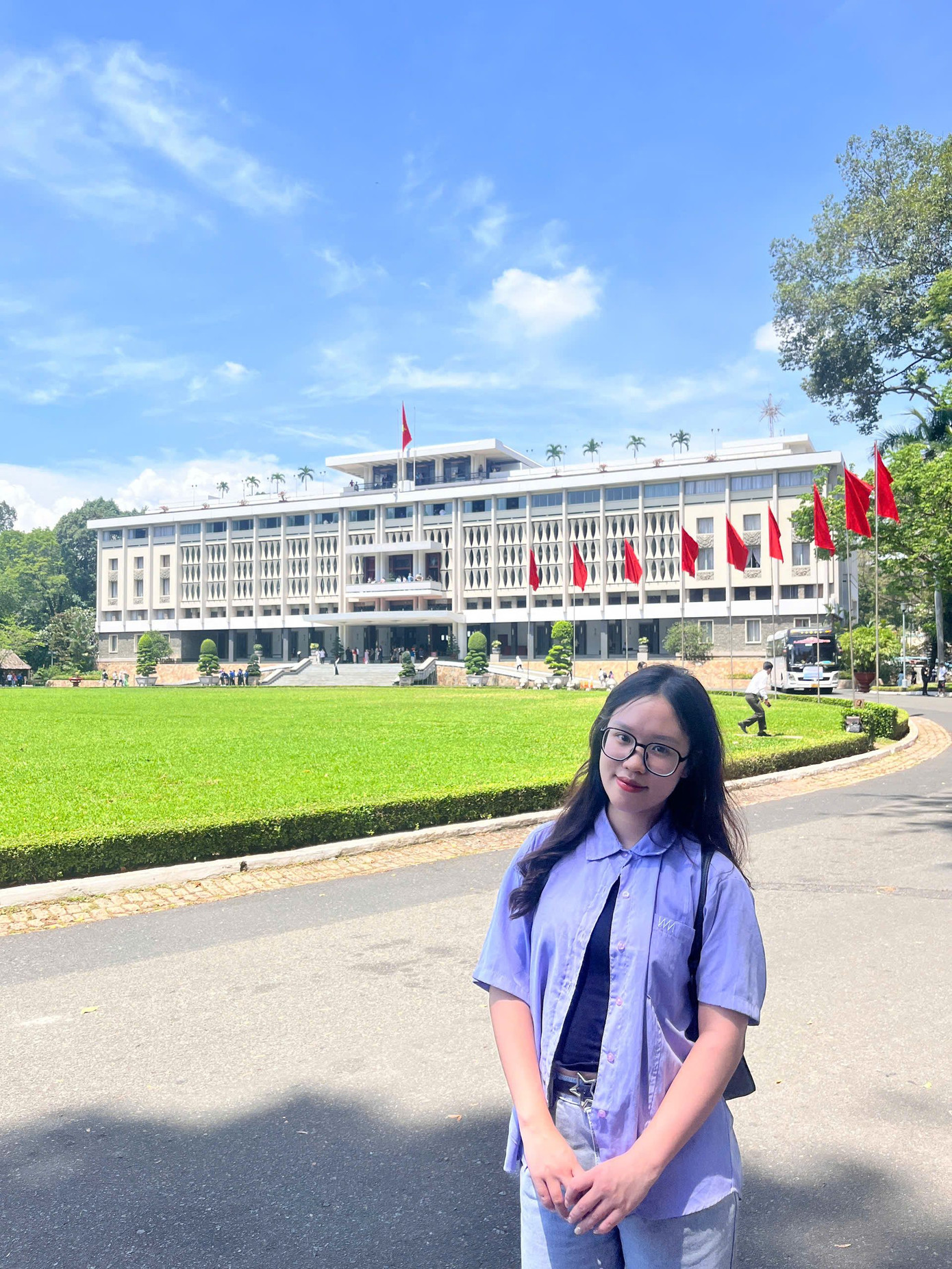 Phạm Thu Giang (sinh năm 2003) - sinh viên Trường Đại học Điều dưỡng Nam Định.