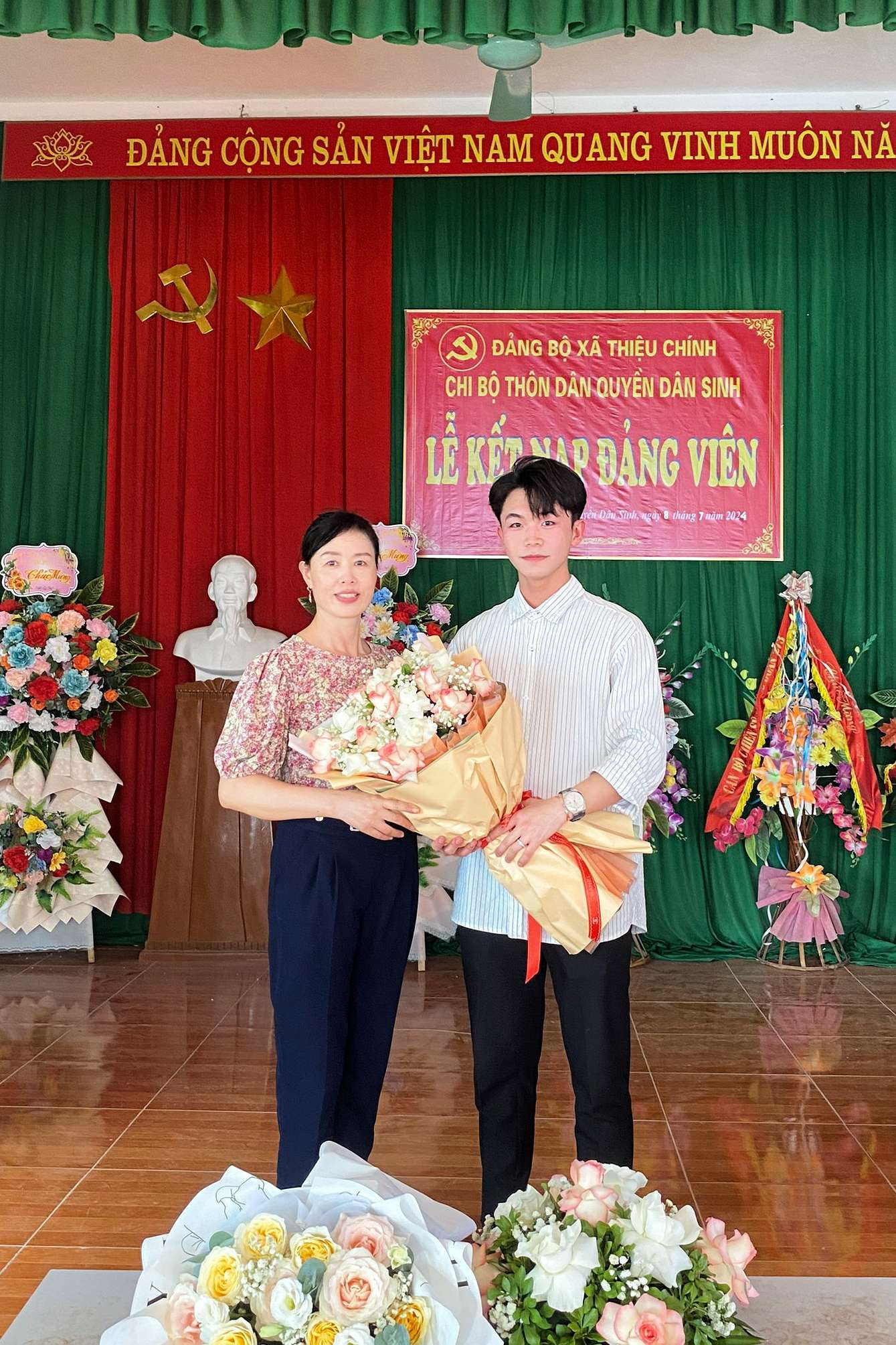 Nguyễn Đỗ Phương Nam chính thức được kết nạp vào Đảng Cộng sản Việt Nam – cột mốc đáng tự hào cho một người trẻ đầy nhiệt huyết.