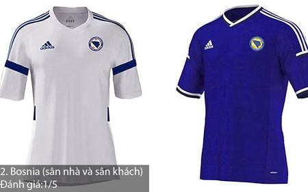 Những bộ trang phục thi đấu xấu nhất tại World Cup 2014 ảnh 2