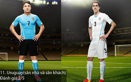 Những bộ trang phục thi đấu xấu nhất tại World Cup 2014 ảnh 11