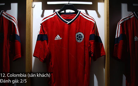 Những bộ trang phục thi đấu xấu nhất tại World Cup 2014 ảnh 12