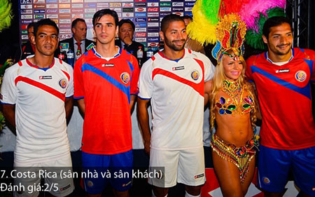 Những bộ trang phục thi đấu xấu nhất tại World Cup 2014 ảnh 7