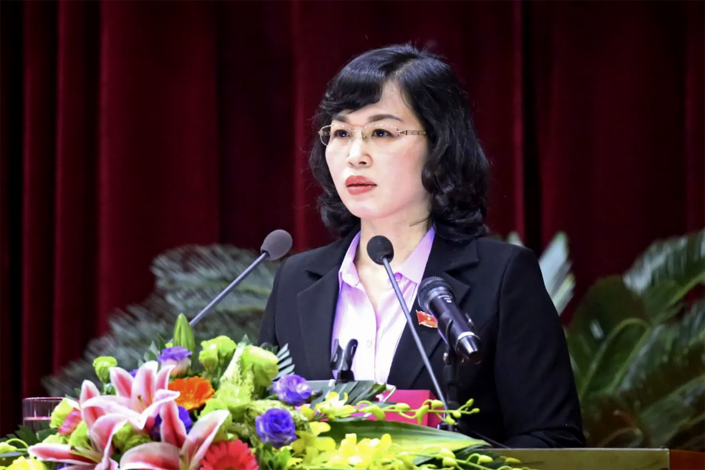 Bà Trịnh Thị Minh Thanh được phân công điều hành công việc tại Tỉnh ủy Quảng Ninh. Ảnh: Trung tâm truyền thông tỉnh Quảng Ninh