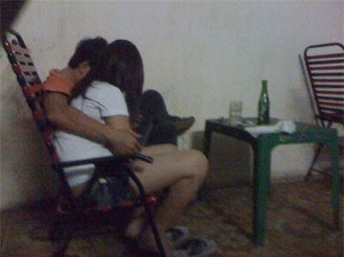 Cảnh thường thấy ở nhiều quán cà phê miền tây