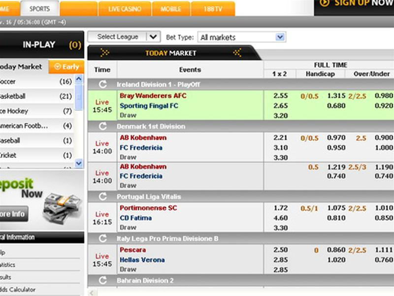 Những con số bắt “kèo” diễn ra liên tục trên trang www.188... - Ảnh: S.B