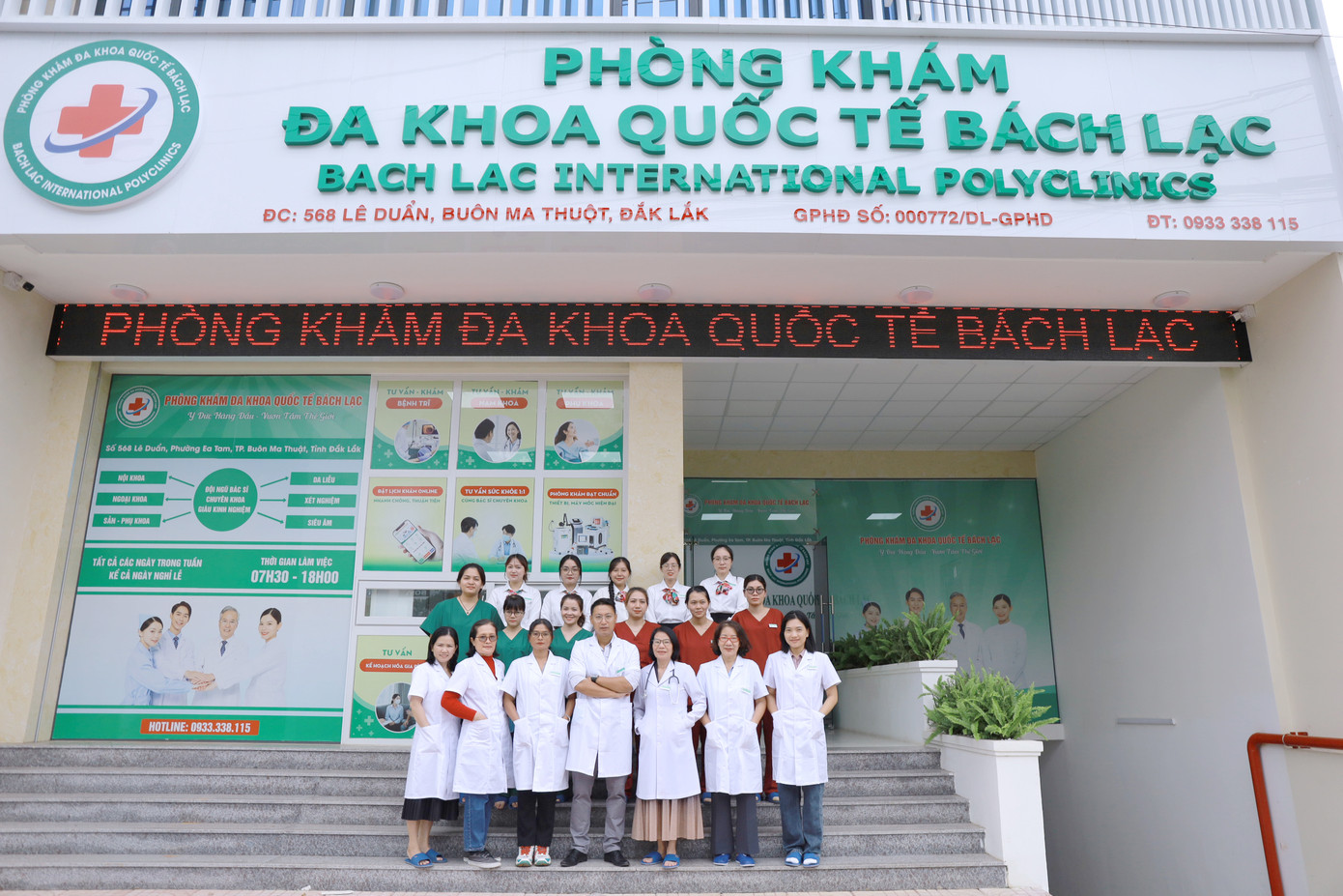Phòng khám Bách Lạc sở hữu đội ngũ chuyên môn dày dạn kinh nghiệm