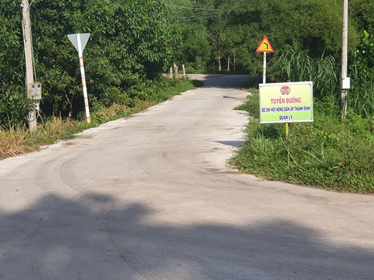 Đường giao thông nông thôn ở Tây Ninh Đường giao thông nông thôn ở Tây Ninh