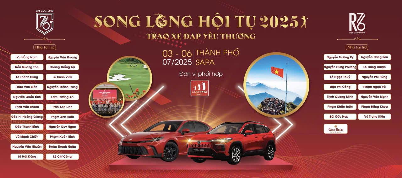 Song Long Hội tụ “Gắn kết Rồng – Lan tỏa yêu thương” Song Long Hội tụ “Gắn kết Rồng – Lan tỏa yêu thương”