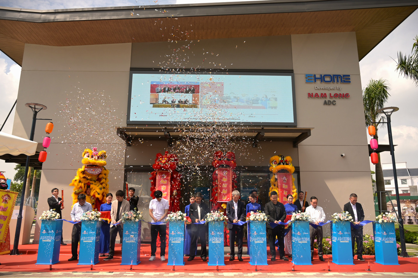 Lễ cắt băng khai trương Sales Gallery và ra mắt dự án An Zen Residences đã được tổ chức long trọng tại khuôn viên dự án tại Hải Phòng vào ngày 05/07/2025