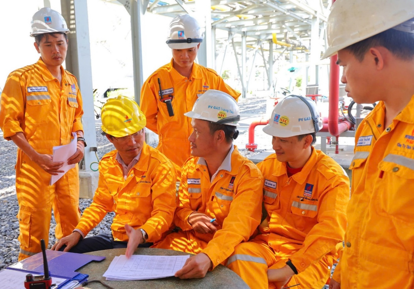 Họp triển khai công việc tại Kho cảng PV GAS – Vũng Tàu