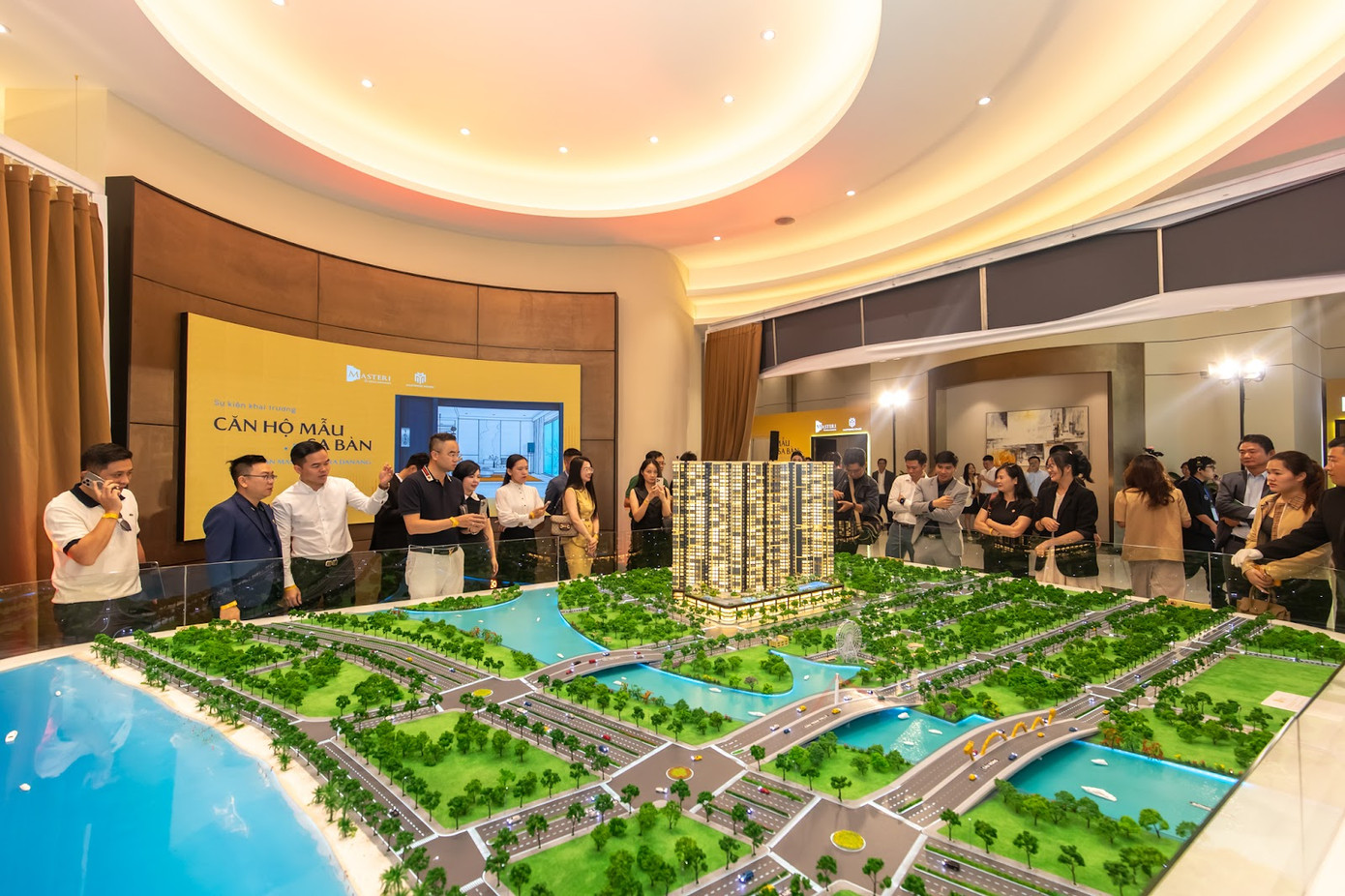 Lễ khai trương căn hộ mẫu và sa bàn dự án Masteri Rivera Danang ngày 4/7