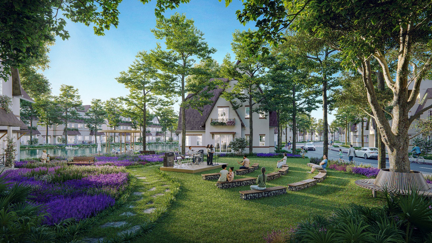 Không gian sống tận hưởng tại Đảo Châu Âu Không gian sống tận hưởng tại Đảo Châu Âu