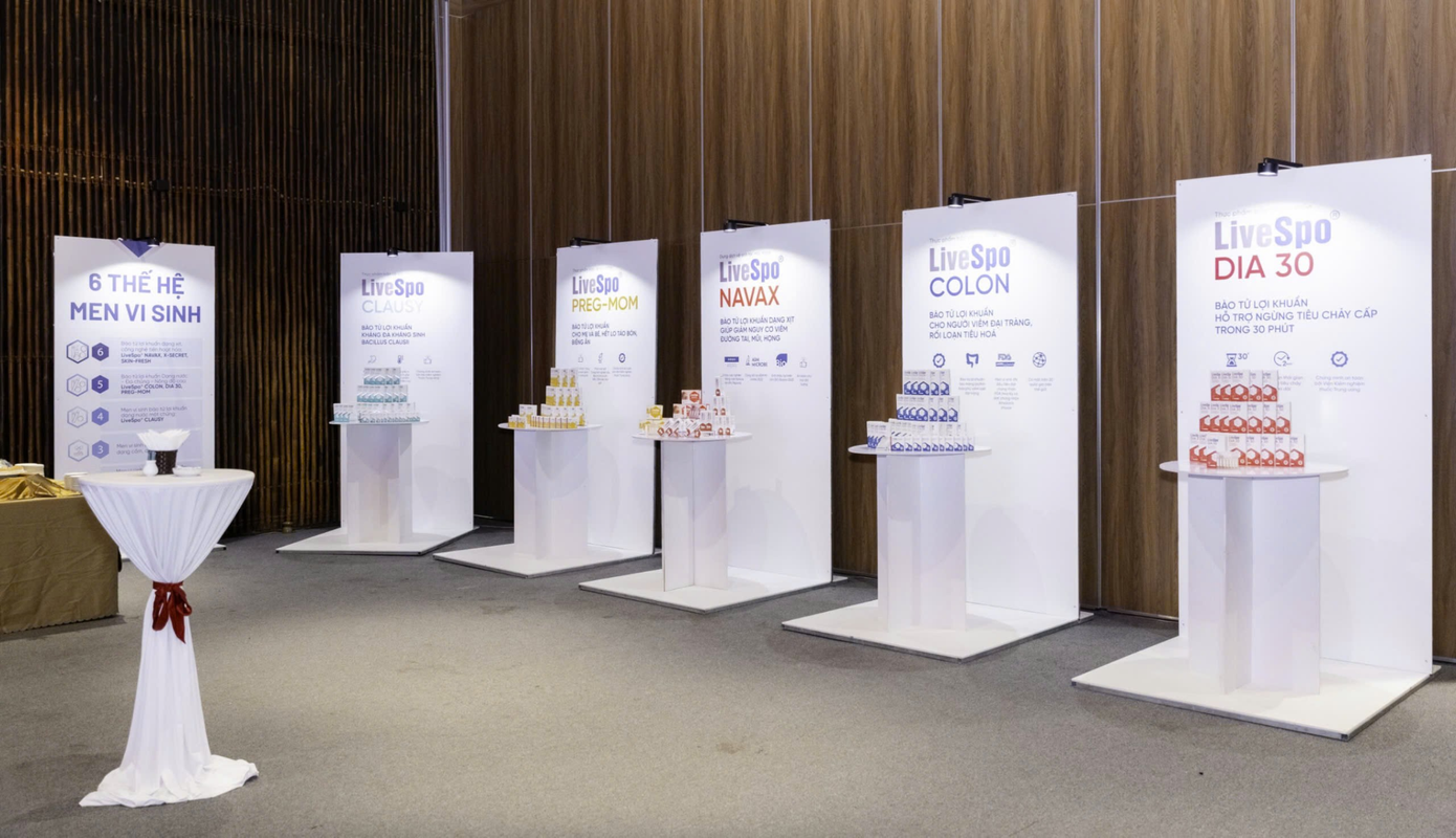 LiveSpo đồng hành cùng sức khỏe cộng đồng với công nghệ bào tử lợi khuẩn tiên tiến. Ảnh: LiveSpo Pharma