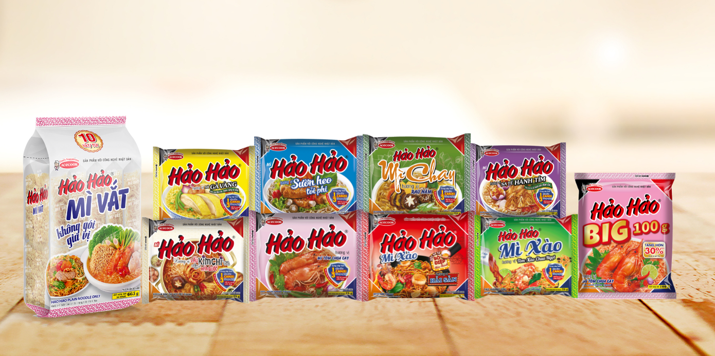 Hảo Hảo luôn không ngừng sáng tạo để đáp ứng nhu cầu ngày càng phong phú của thị trường