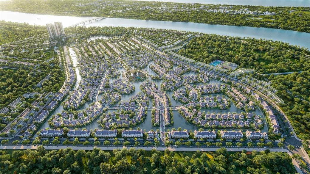 Đảo châu Âu rộng 33ha là phân khu đắt giá nhất Eco Central Park
