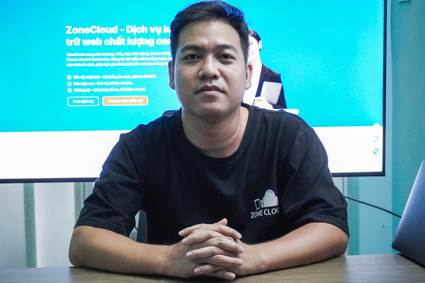 Ông Võ Đỗ Khuê - Co-Founder ZoneCloud chia sẻ tầm nhìn phát triển và cam kết chất lượng dịch vụ.