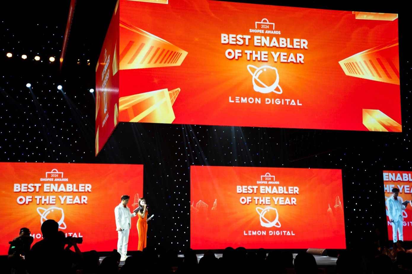 Shopee vinh danh các đối tác xuất sắc trong năm 2024. (Ảnh: Internet)