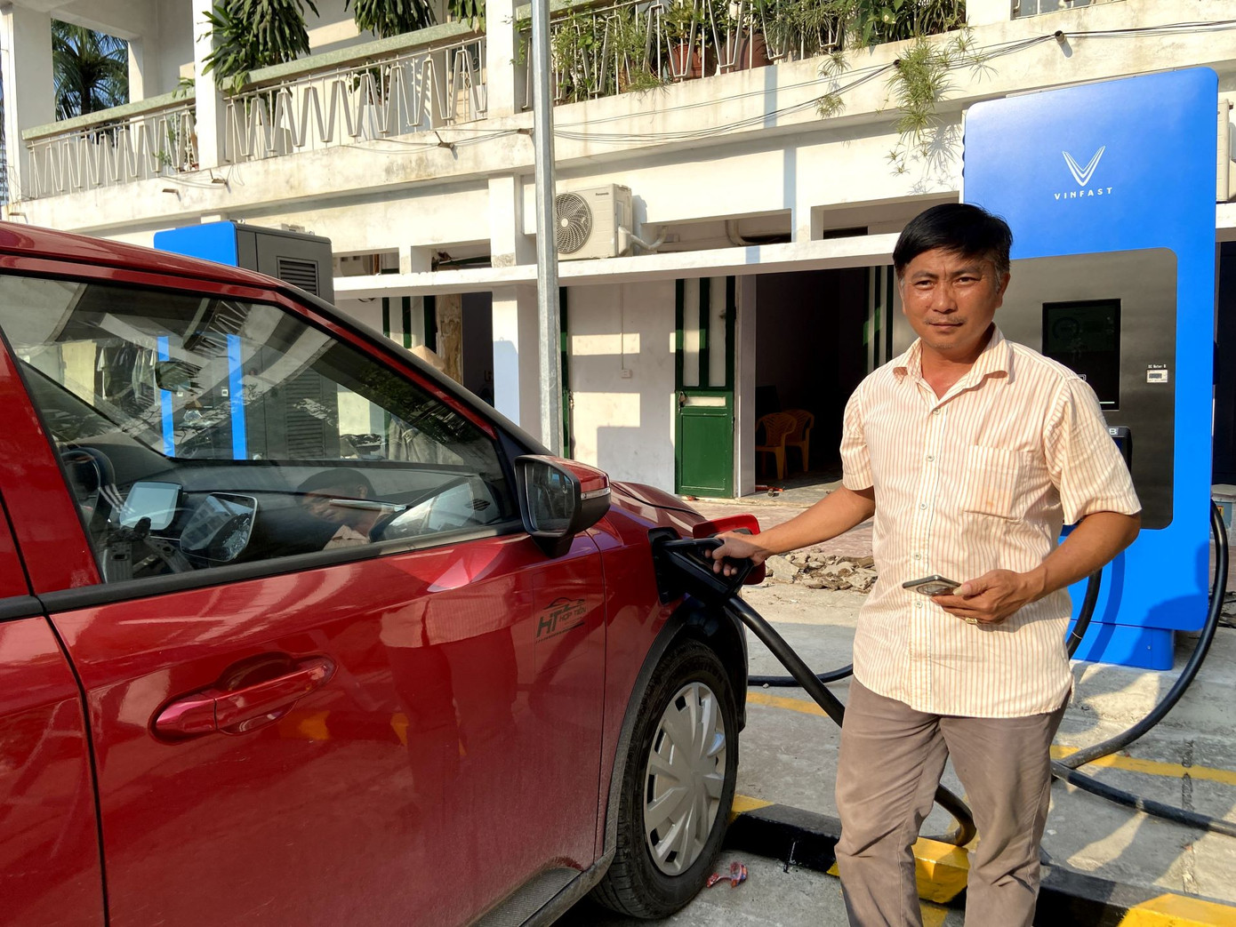 Anh Vũ Văn Quý mong muốn mô hình trạm sạc nhượng quyền được nhân rộng hơn tại nhiều tỉnh thành