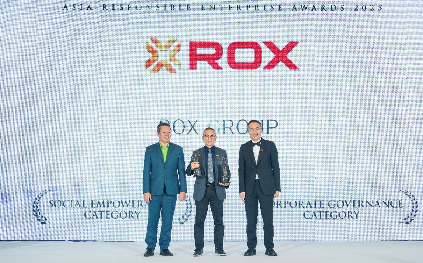 ROX Group được AREA 2025 vinh danh tại hạng mục Quản trị doanh nghiệp.