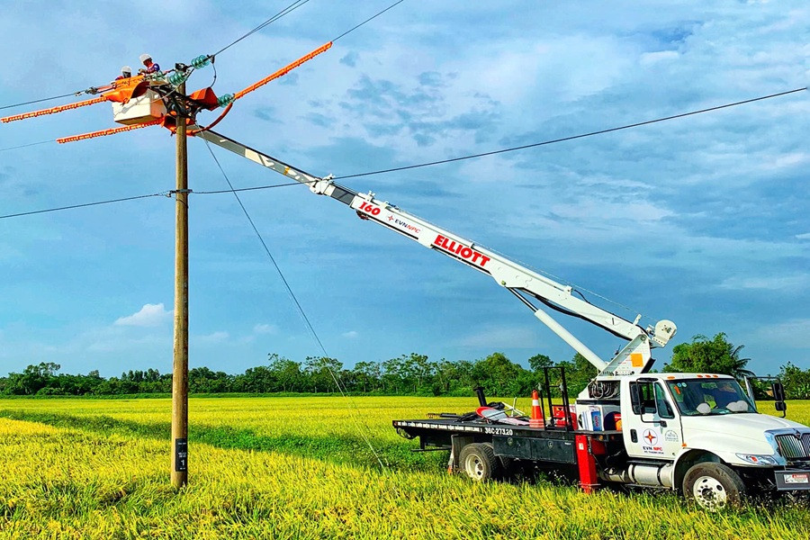 Bảo trì hệ thống lưới điện