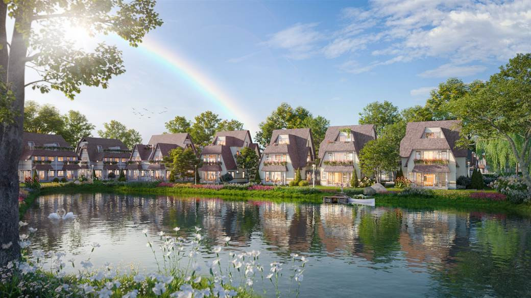 10/33ha tại Đảo Châu Âu là mặt nước