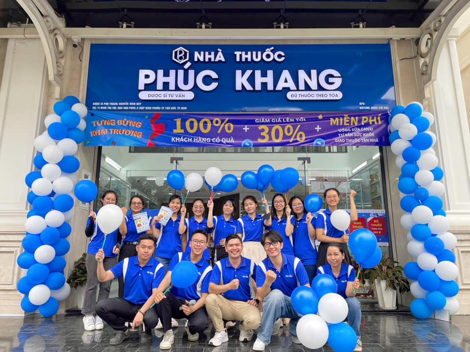 Hệ thống Nhà thuốc Phúc Khang. Ảnh: Phúc Khang