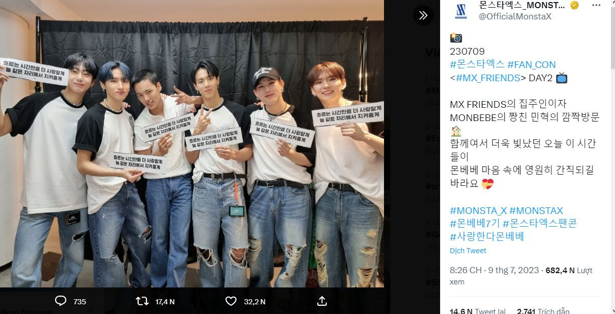 Các MONBEBE đã mém chút không nhận ra Minhyuk! Nếu bạn cũng nhận không ra thì Minhyuk là anh chàng thứ ba từ trái qua. Các MONBEBE đã mém chút không nhận ra Minhyuk! Nếu bạn cũng nhận không ra thì Minhyuk là anh chàng thứ ba từ trái qua.