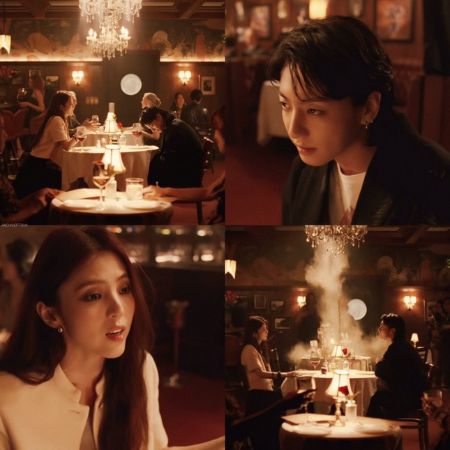 Trong teaser, Jungkook và Han So Hee đang đối mặt với nhau đầy căng thẳng. Trong teaser, Jungkook và Han So Hee đang đối mặt với nhau đầy căng thẳng.