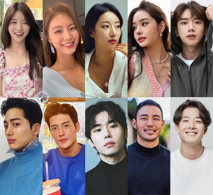 Dàn cast với visual khiến dân tình không khỏi xuýt xoa của Single’s Inferno.