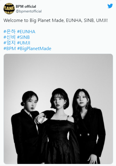 Big Planet Made chào đón 3 cô gái.