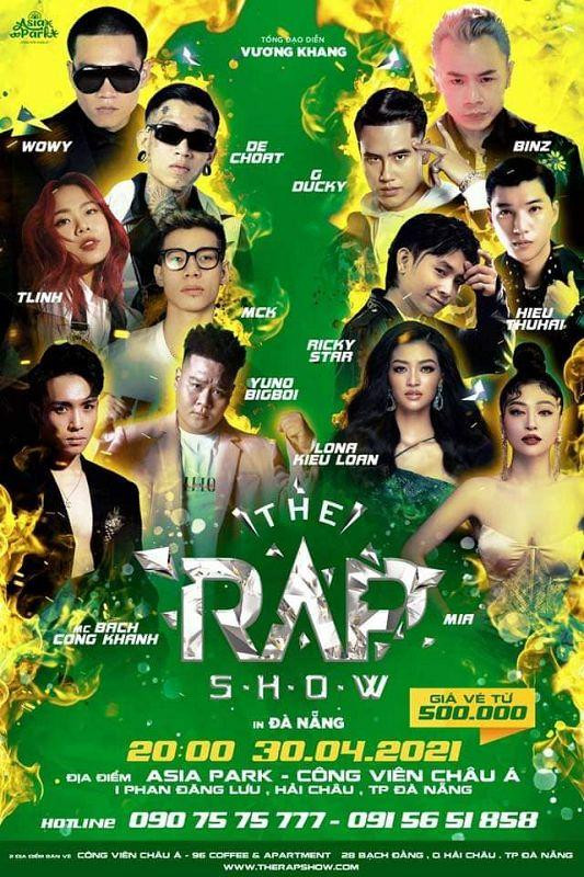 The Rap Show cũng phải tạm hoãn khiến các fan vô cùng tiếc nuối. The Rap Show cũng phải tạm hoãn khiến các fan vô cùng tiếc nuối.