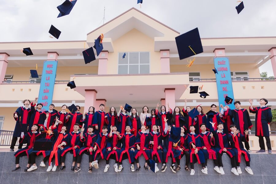 Khoảnh khắc đáng nhớ của tuổi học trò được Ngọc Huyền chia sẻ.