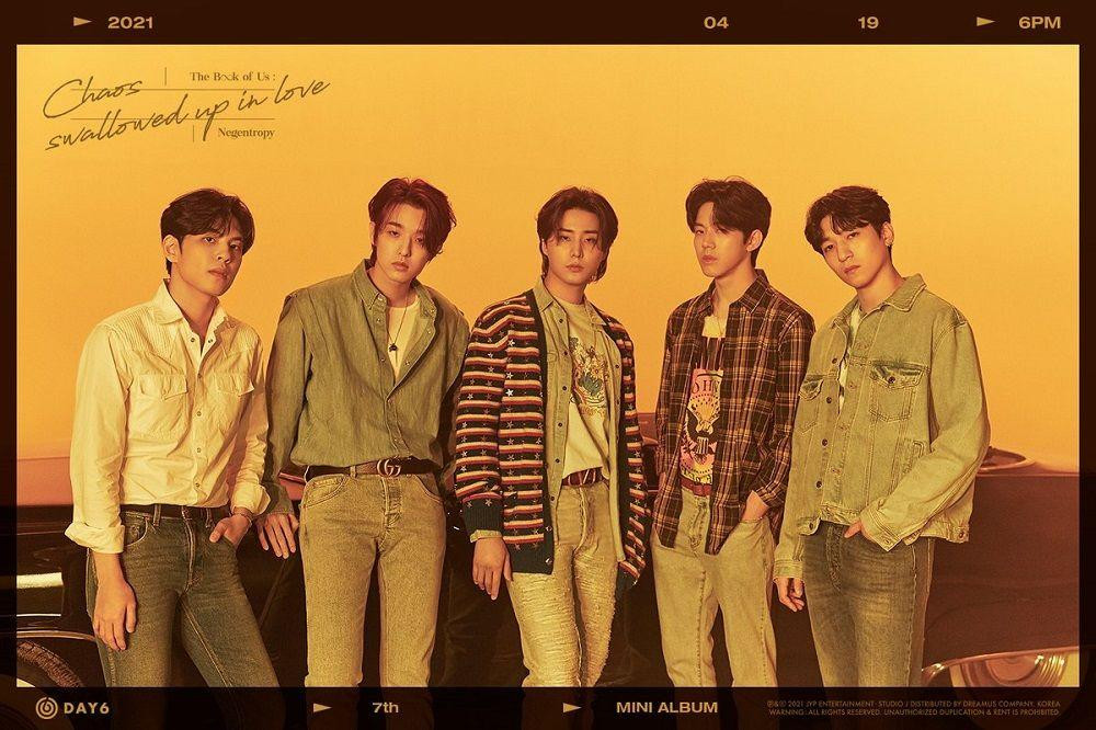 thì 5 anh chàng nhà JYP - DAY6 mang đến mini album thứ bảy The Book Of Us: Negentropy - Chaos Swallowed Up in Love. thì 5 anh chàng nhà JYP - DAY6 mang đến mini album thứ bảy The Book Of Us: Negentropy - Chaos Swallowed Up in Love.