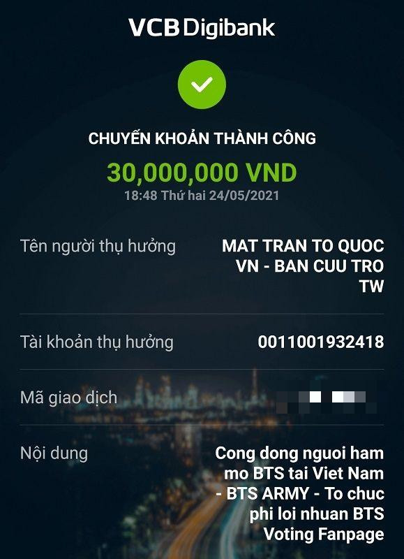 Ảnh: BTS Voting Fanpage Ảnh: BTS Voting Fanpage