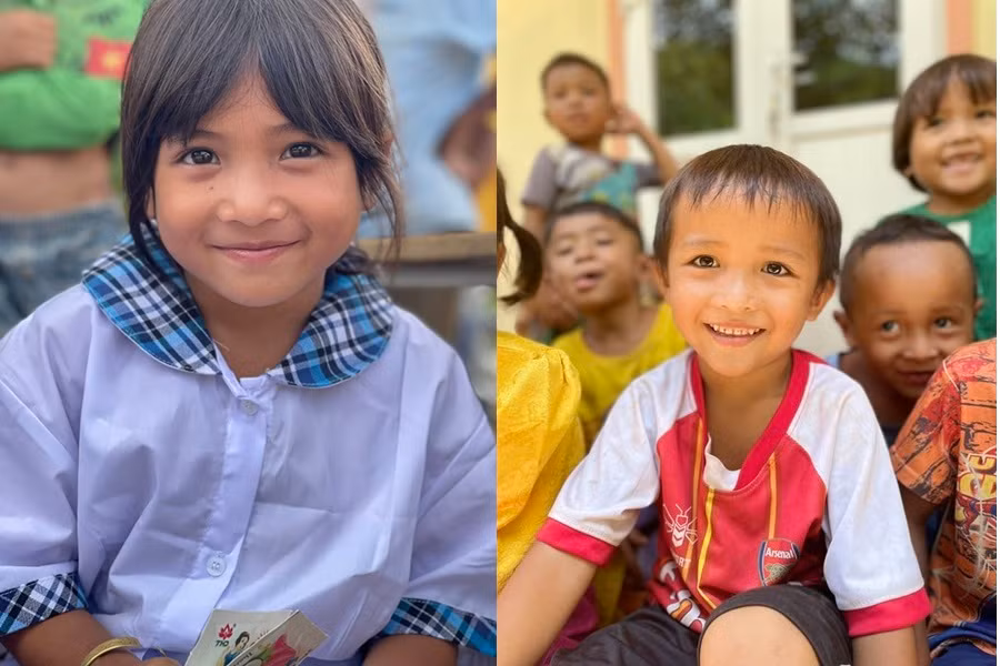 Mỗi sự ủng hộ dù là nhỏ nhất đều có thể giúp cải thiện điều kiện học tập, giảm bớt khó khăn và thắp sáng ước mơ cho các em nhỏ Sìn Hồ. Ảnh: Red By TVXQ