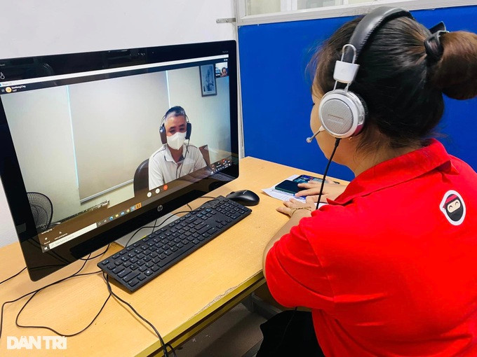 Kết nối việc làm cho người lao động bằng hình thức trực tuyến.