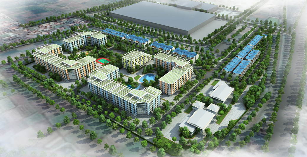 Nhà ở dành cho công nhân tại các KCN tỉnh Bắc Ninh do Viglacera phát triển nằm trên Quốc lộ 18 đối diện nhà máy Samsung - Đã hoàn thiện giai đoạn 1 với 9,6ha và cung cấp khoảng 5.000 chỗ ở bao gồm 108 căn thấp tầng và 2.376 căn hộ.