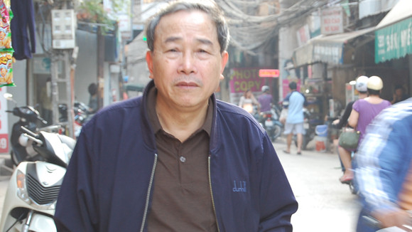 Ông Vũ Xuân Trường - nguyên cánh sát khu vự khu phố 47, Đồn Công an 42-Khâm Thiên