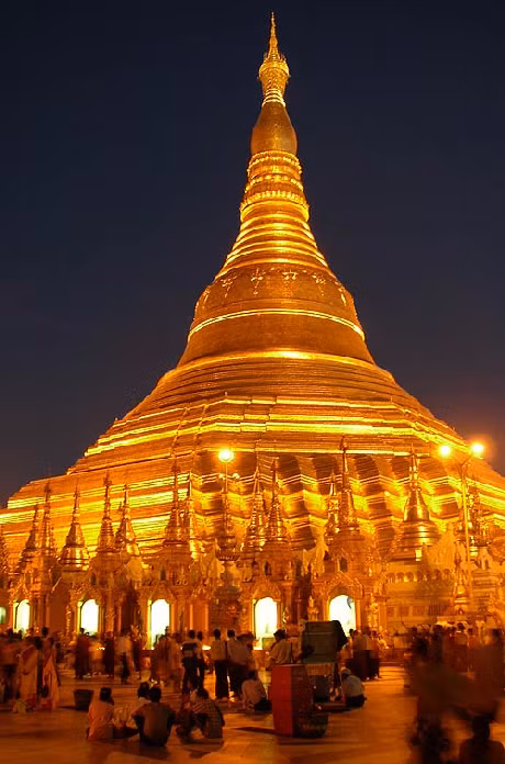 Thời điểm chiều tà là lúc đẹp nhất để ngắm cảnh chùa
