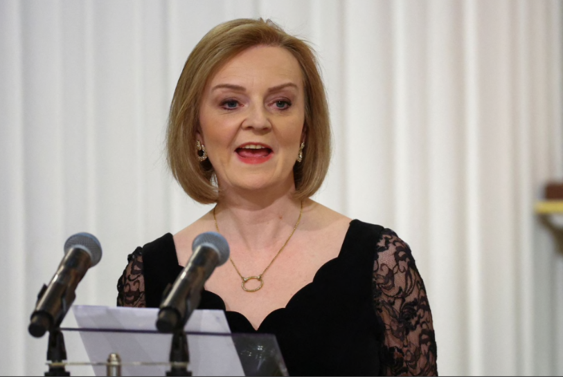 Ngoại trưởng Anh Liz Truss. (Ảnh: Reuters)