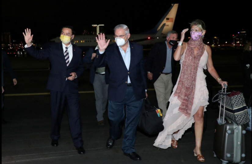 Nhóm nghị sĩ Mỹ thăm Đài Loan (Trung Quốc) từ ngày 14/4. (Ảnh: Cơ quan ngoại giao Đài Loan) Nhóm nghị sĩ Mỹ thăm Đài Loan (Trung Quốc) từ ngày 14/4. (Ảnh: Cơ quan ngoại giao Đài Loan)