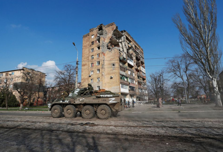 Mariupol là một trong những chiến trường ác liệt nhất ở Ukraine hiện nay. (Ảnh: Reuters)