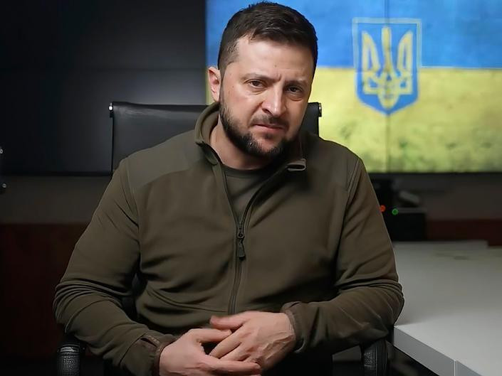 Tổng thống Ukraine Volodymyr Zelensky. (Ảnh: AP)