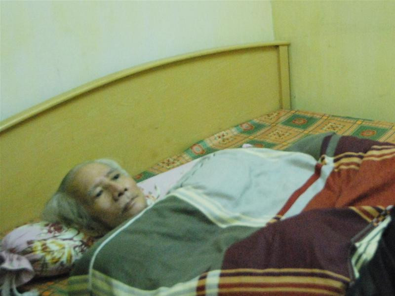 Nhạc sĩ Xuân Giao trên giường bệnh