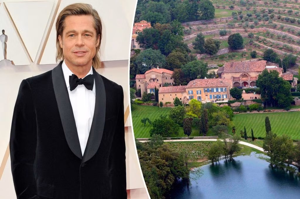Brad Pitt từng bị lừa liên quan đến điền trang Château Miraval.